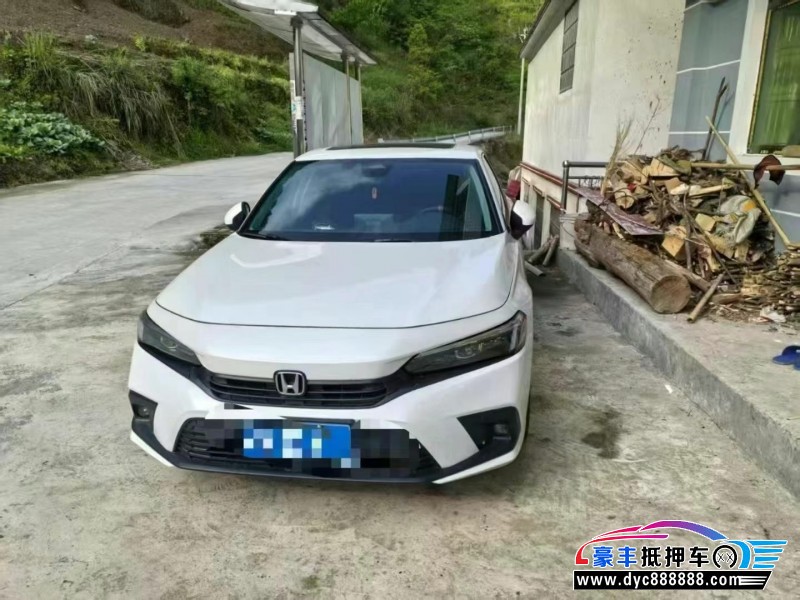 24年本田思域轿车抵押车出售