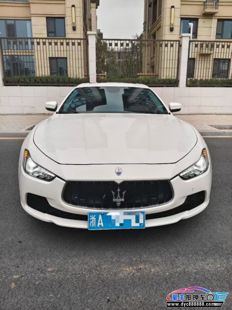 17年玛莎拉蒂Ghibli轿车抵押车出售