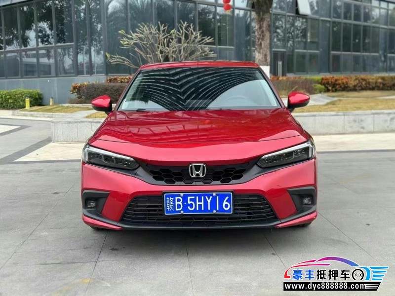 23年本田思域轿车抵押车出售