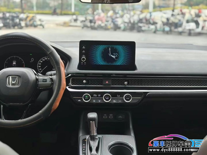 23年本田思域轿车抵押车出售