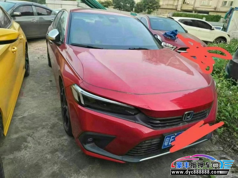 23年本田思域轿车抵押车出售
