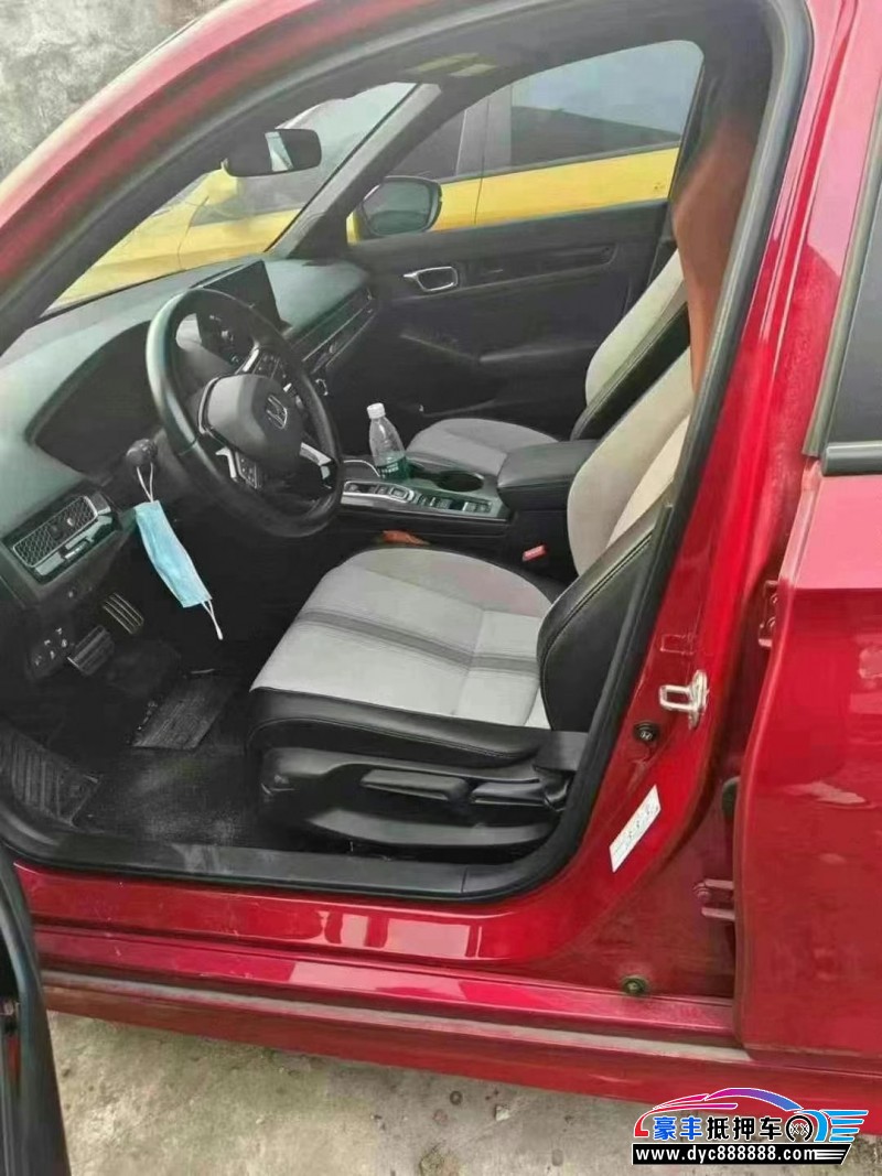 23年本田思域轿车抵押车出售