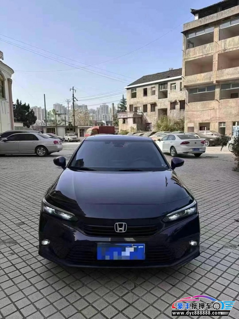 23年本田思域轿车抵押车出售