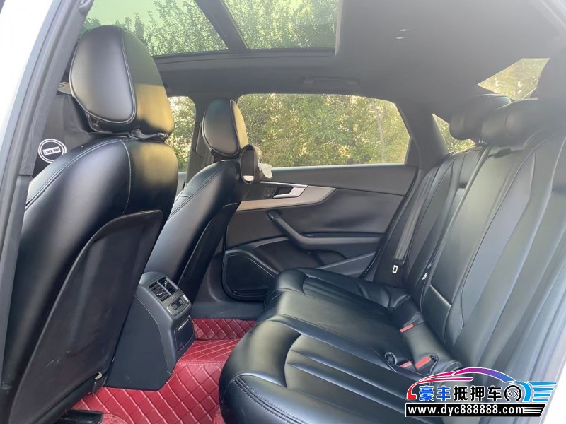 19年奥迪A4L轿车抵押车出售