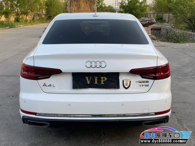 19年奥迪A4L轿车抵押车出售