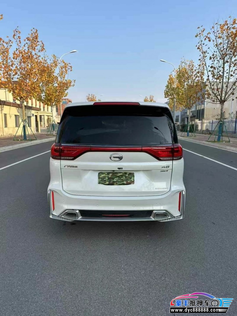 22年传祺M8轿车抵押车出售