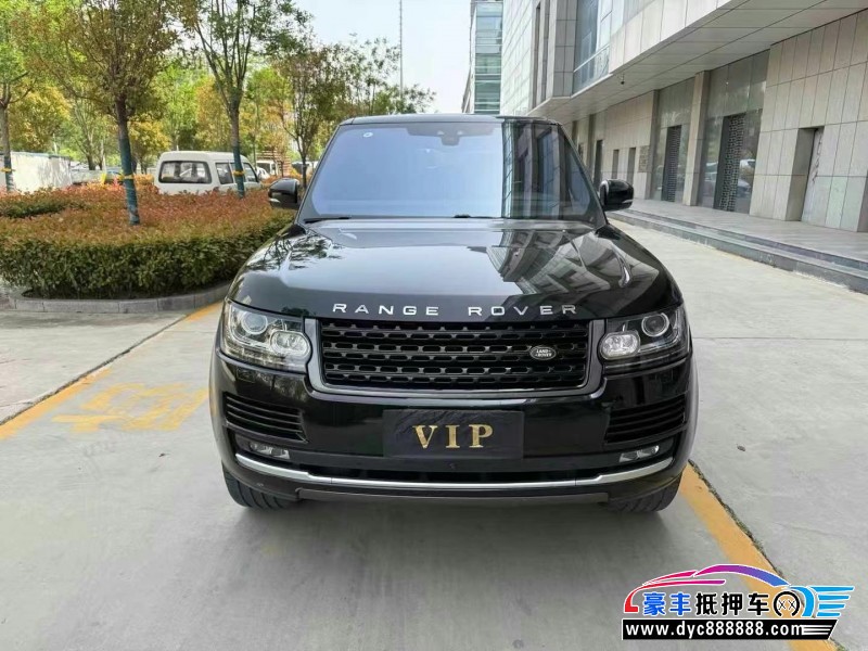 18年路虎揽胜行政轿车抵押车出售