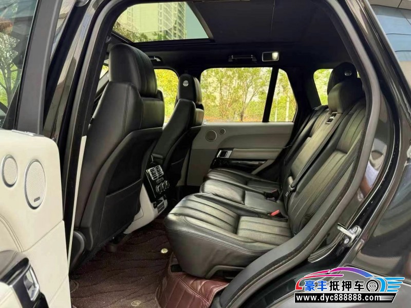 18年路虎揽胜行政轿车抵押车出售