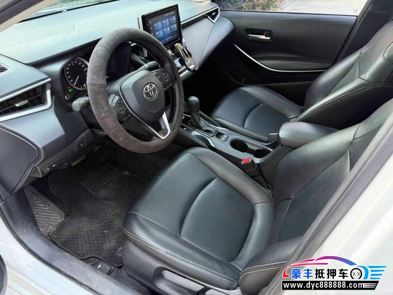 22年丰田卡罗拉轿车抵押车出售