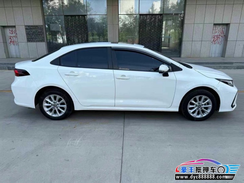 22年丰田卡罗拉轿车抵押车出售