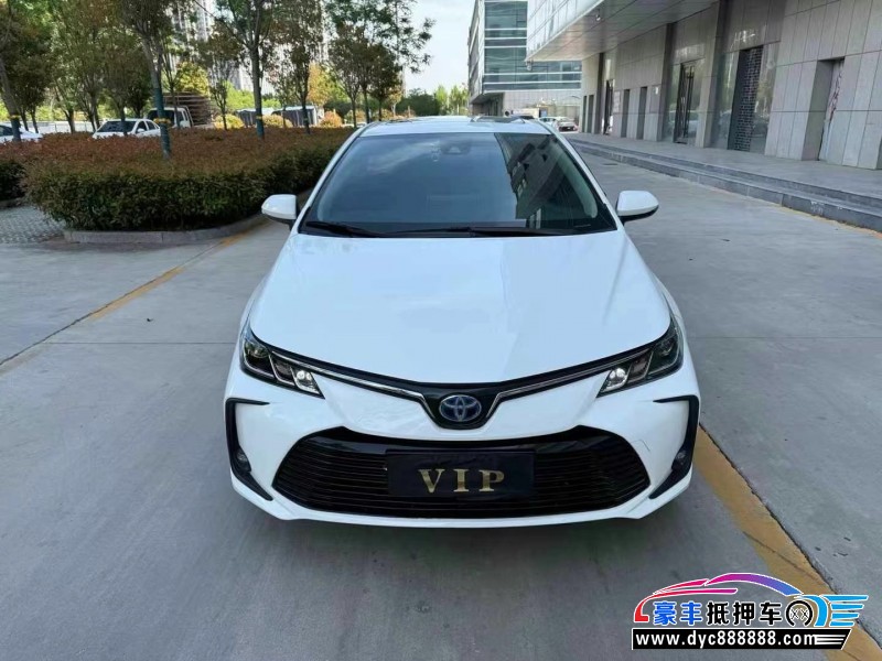 22年丰田卡罗拉轿车抵押车出售