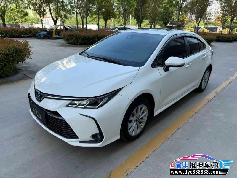 22年丰田卡罗拉轿车抵押车出售