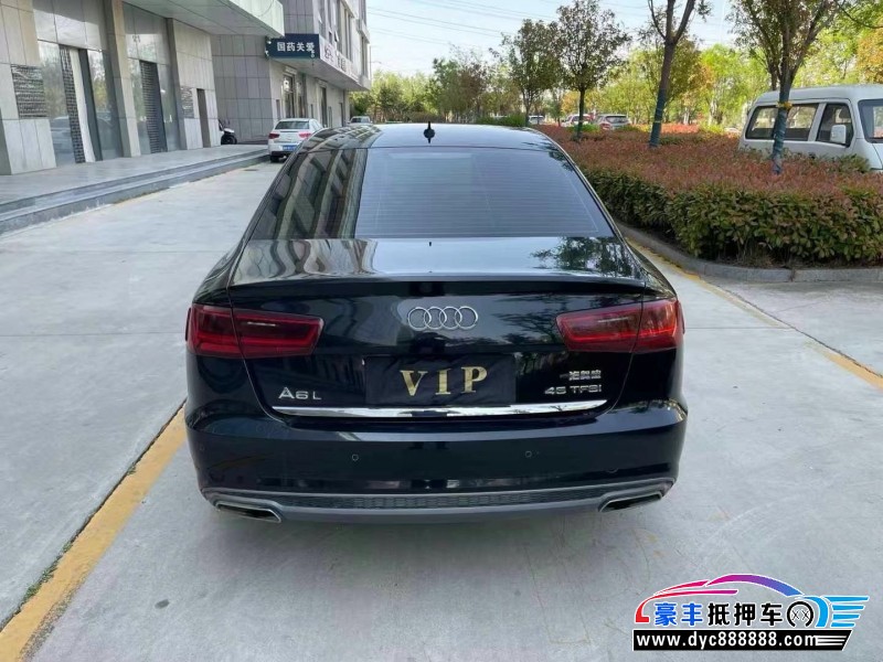 18年奥迪A6L轿车抵押车出售