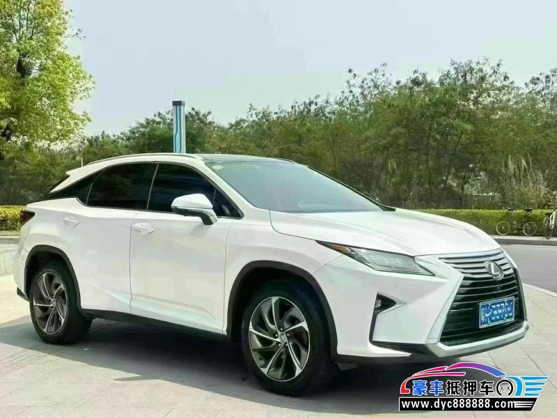 17年雷克萨斯RX轿车抵押车出售