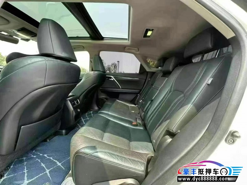 17年雷克萨斯RX轿车抵押车出售