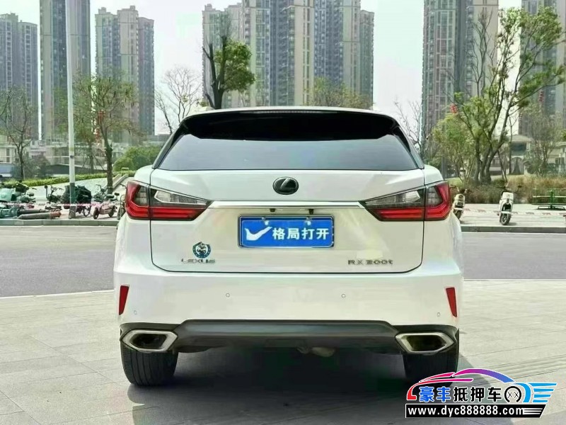 17年雷克萨斯RX轿车抵押车出售