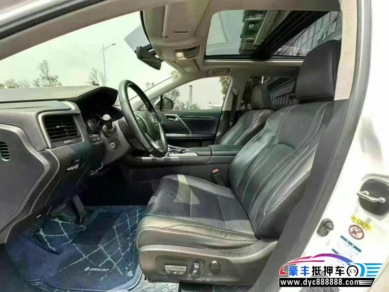 17年雷克萨斯RX轿车抵押车出售