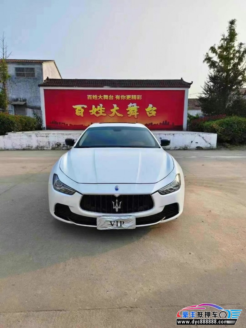 15年玛莎拉蒂Ghibli轿车抵押车出售