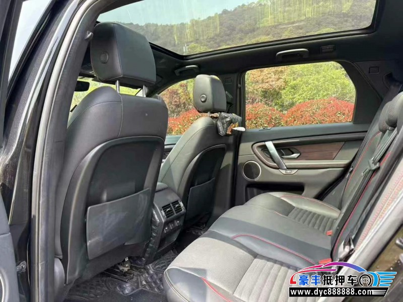 20年路虎发现运动轿车抵押车出售