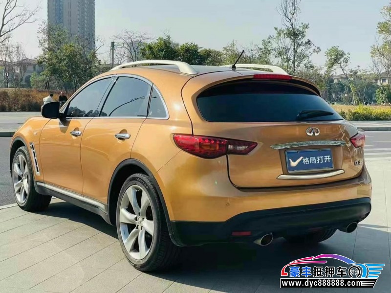 12年英菲尼迪FX35轿车抵押车出售