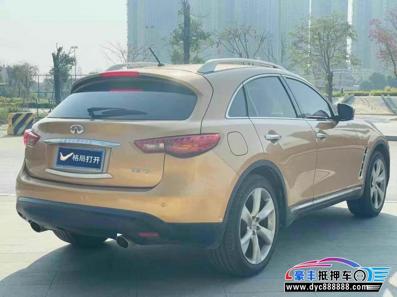 12年英菲尼迪FX35轿车抵押车出售
