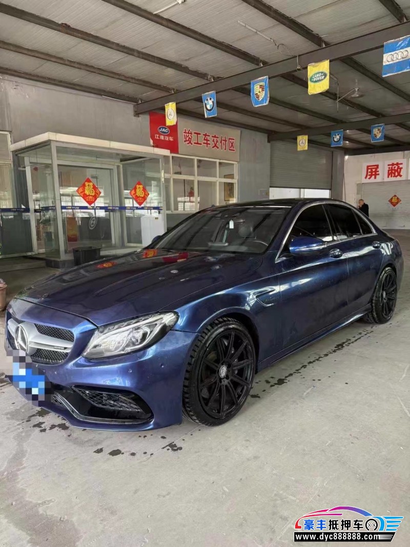 17年奔驰C级AMG轿车抵押车出售