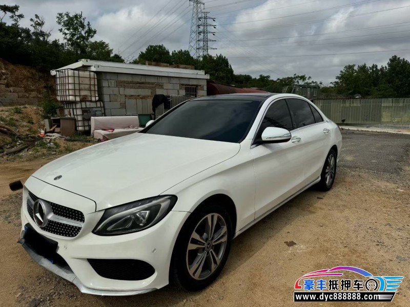 18年奔驰C轿车抵押车出售