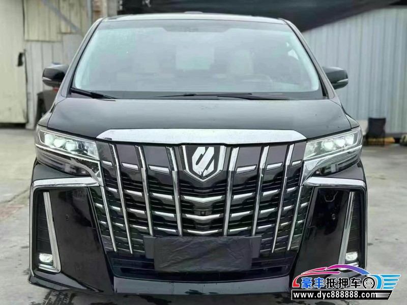 17年丰田埃尔法轿车抵押车出售