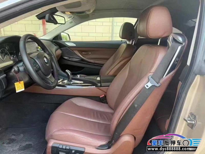 13年宝马6系轿车抵押车出售