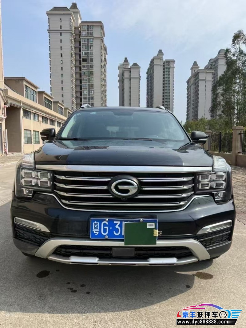 19年传祺GS8SUV抵押车出售