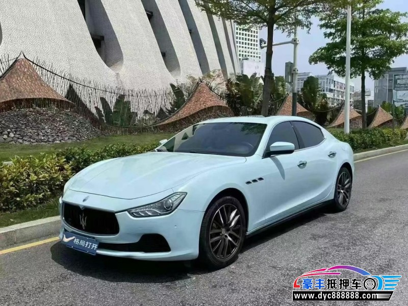 17年玛莎拉蒂Ghibli轿车 17年玛莎拉蒂Ghibli轿车抵押车出售