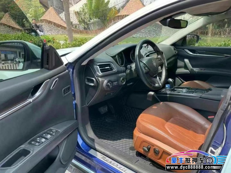 17年玛莎拉蒂Ghibli轿车抵押车出售