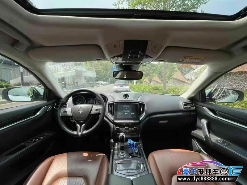 17年玛莎拉蒂Ghibli轿车抵押车出售