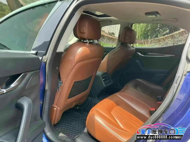 17年玛莎拉蒂Ghibli轿车抵押车出售