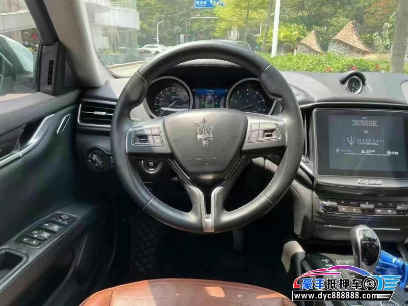 17年玛莎拉蒂Ghibli轿车抵押车出售