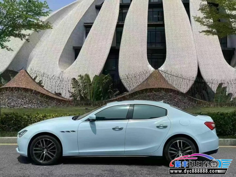 17年玛莎拉蒂Ghibli轿车抵押车出售