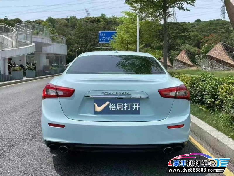 17年玛莎拉蒂Ghibli轿车抵押车出售