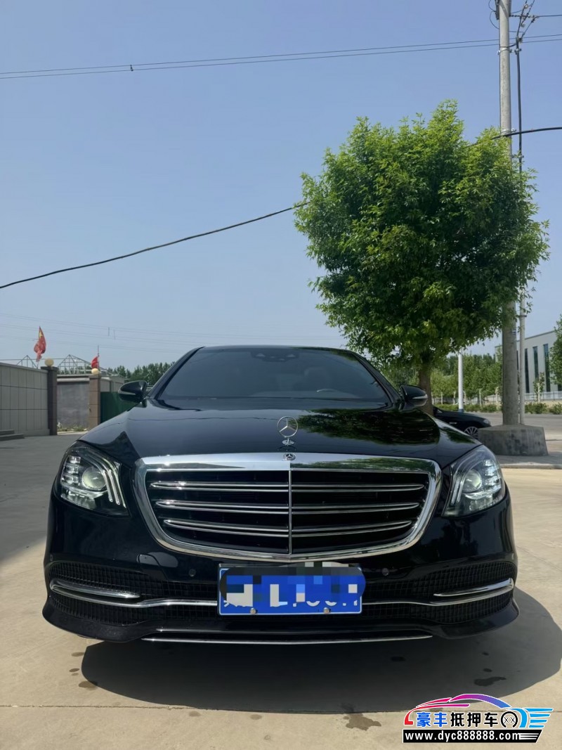 19年奔驰S轿车抵押车出售