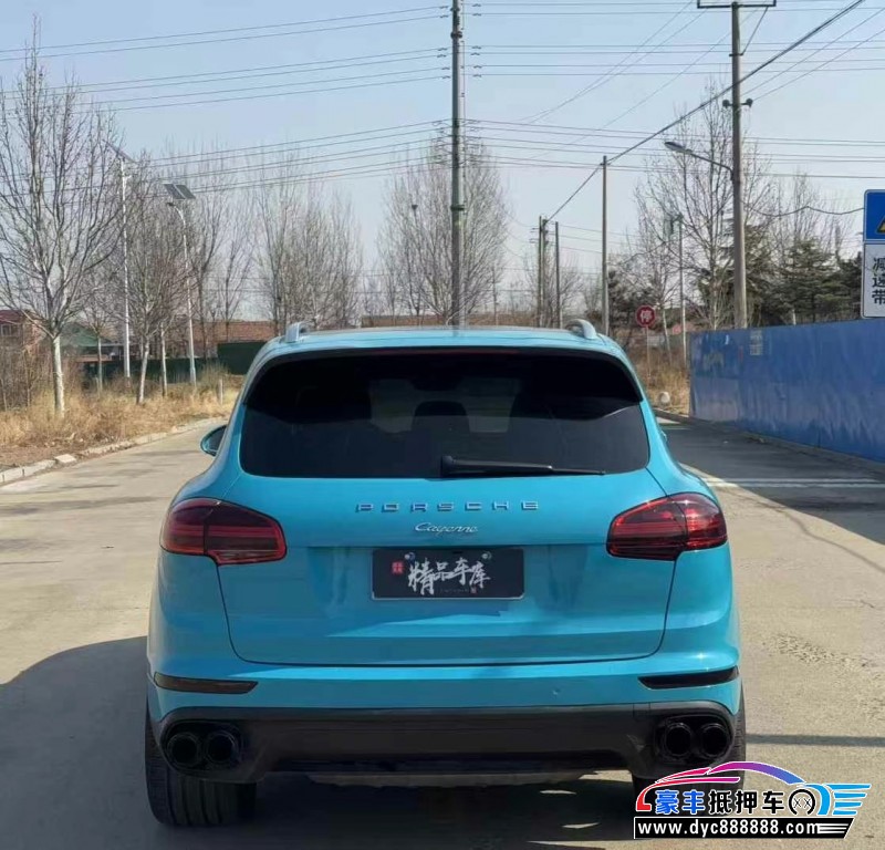 18年保时捷卡宴轿车抵押车出售