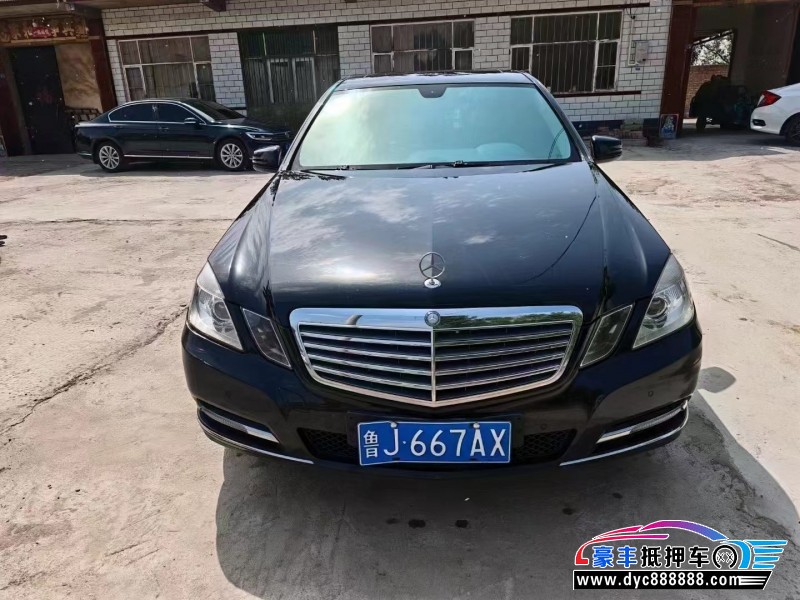 12年奔驰E轿车抵押车出售