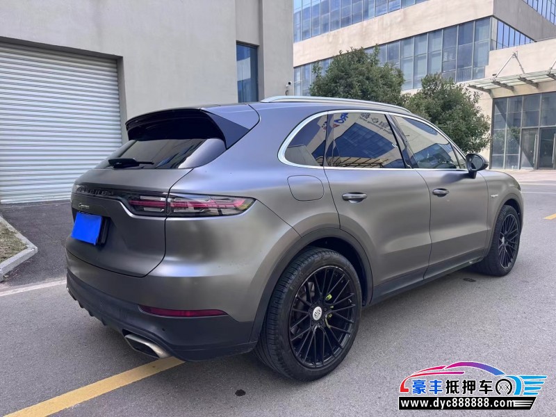 20年保时捷卡宴轿车抵押车出售