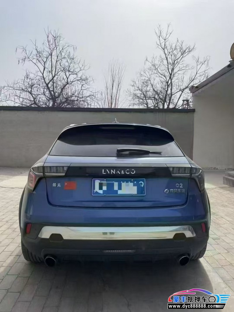 18年领克02轿车抵押车出售