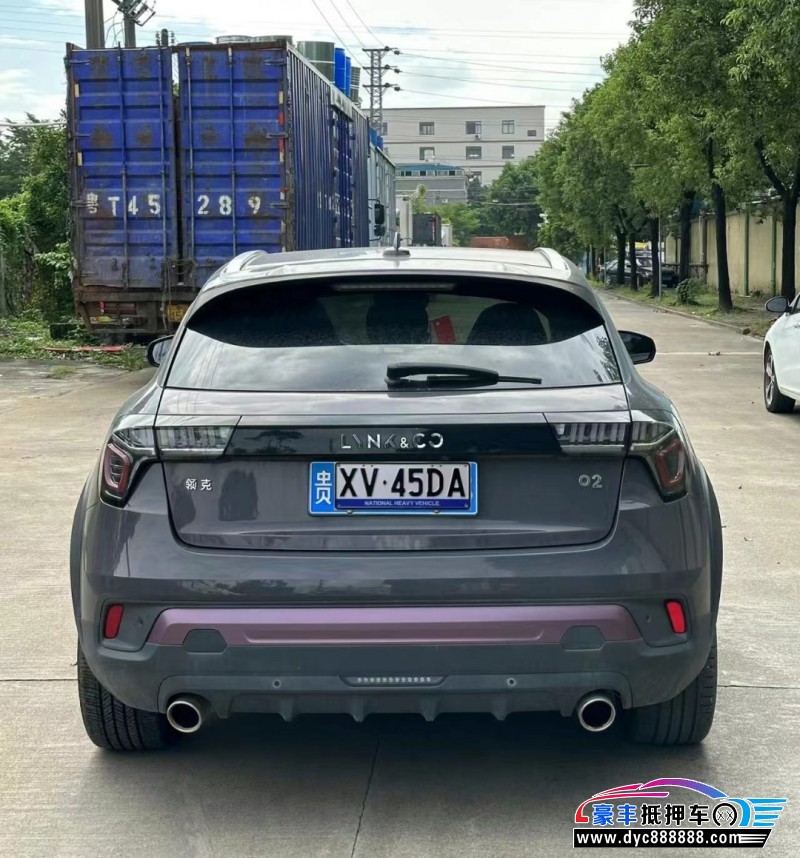 22年领克02轿车抵押车出售