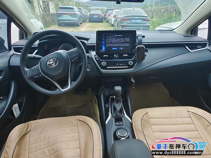 23年丰田卡罗拉轿车抵押车出售