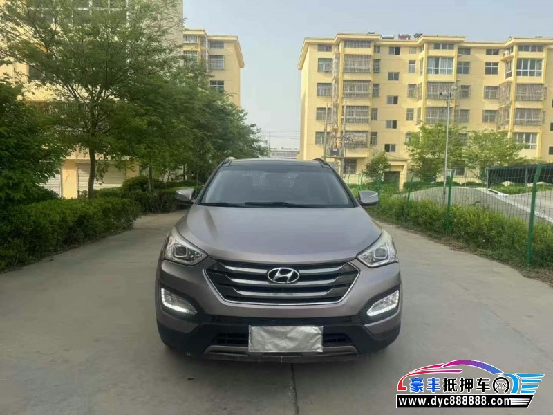 13年现代新胜达轿车抵押车出售