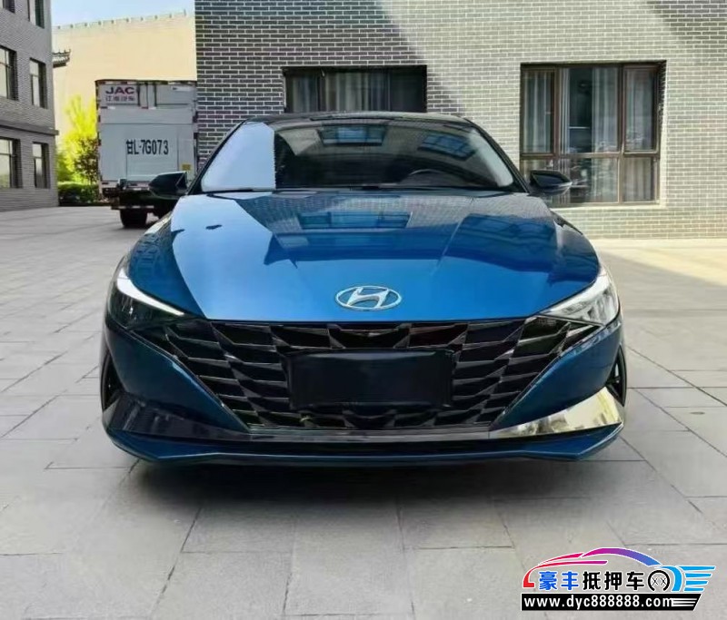 21年现代伊兰特轿车抵押车出售