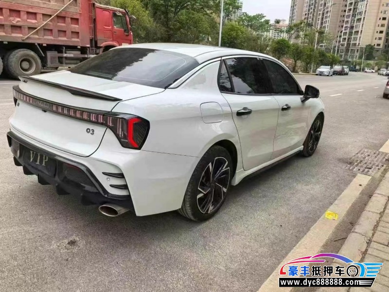 23年领克03轿车抵押车出售