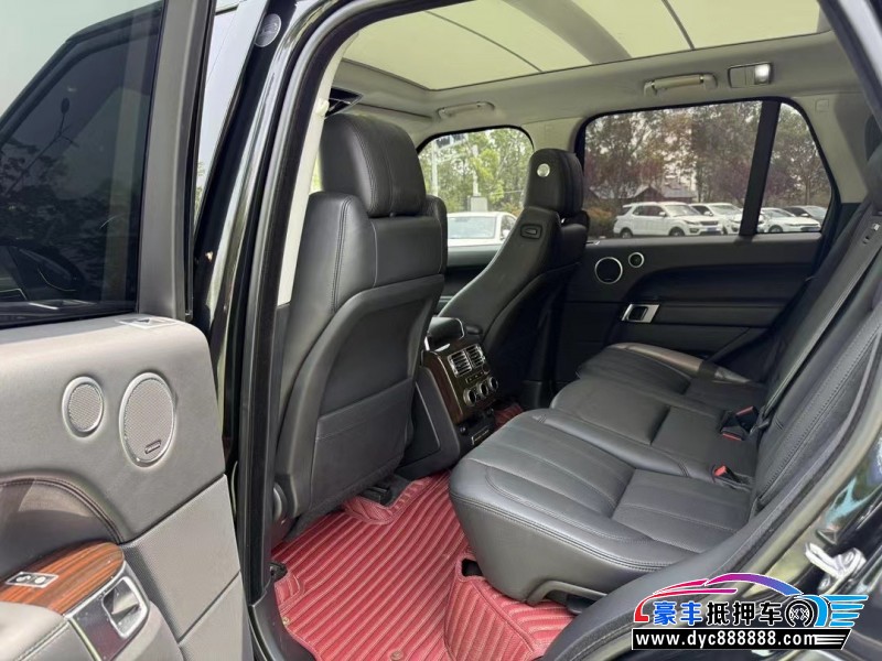 16年路虎揽胜行政轿车抵押车出售