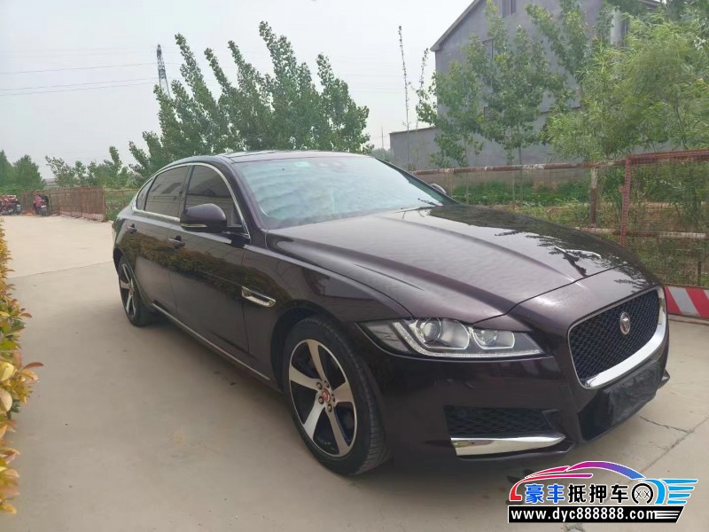 20年捷豹XFL轿车抵押车出售