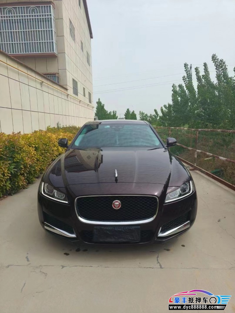 20年捷豹XFL轿车抵押车出售